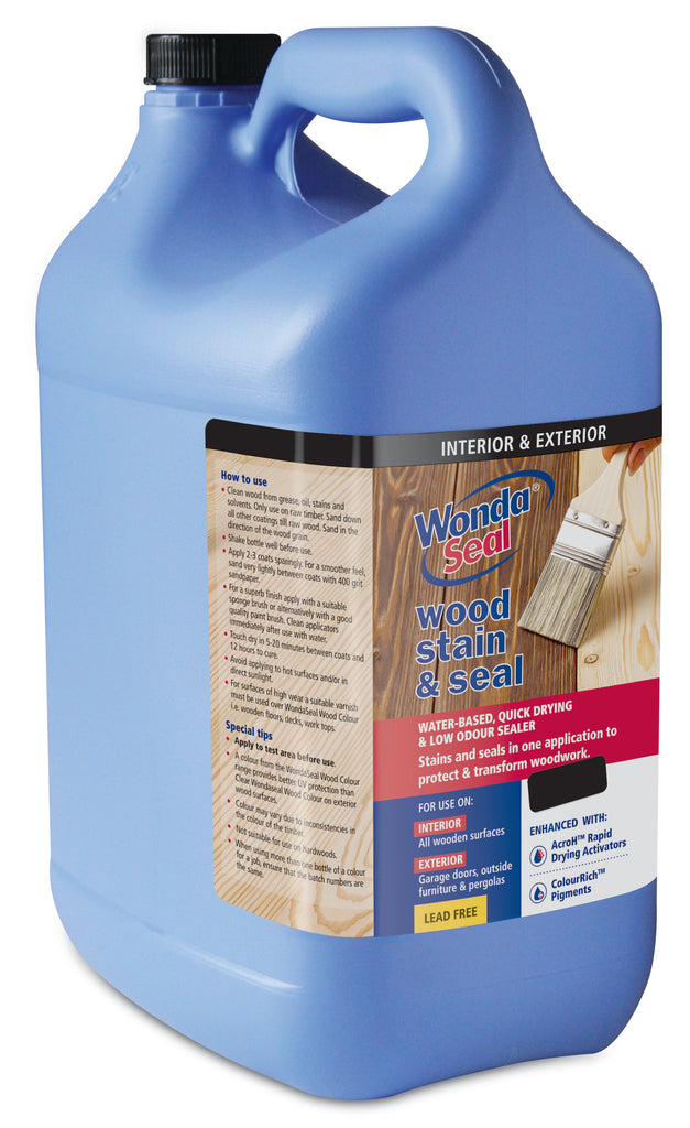 WondaSeal Quick Dry Interior/Exterior Wood Stain & Sealer: Wild Cherry